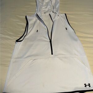 Under Armour sleeveless hoodie L